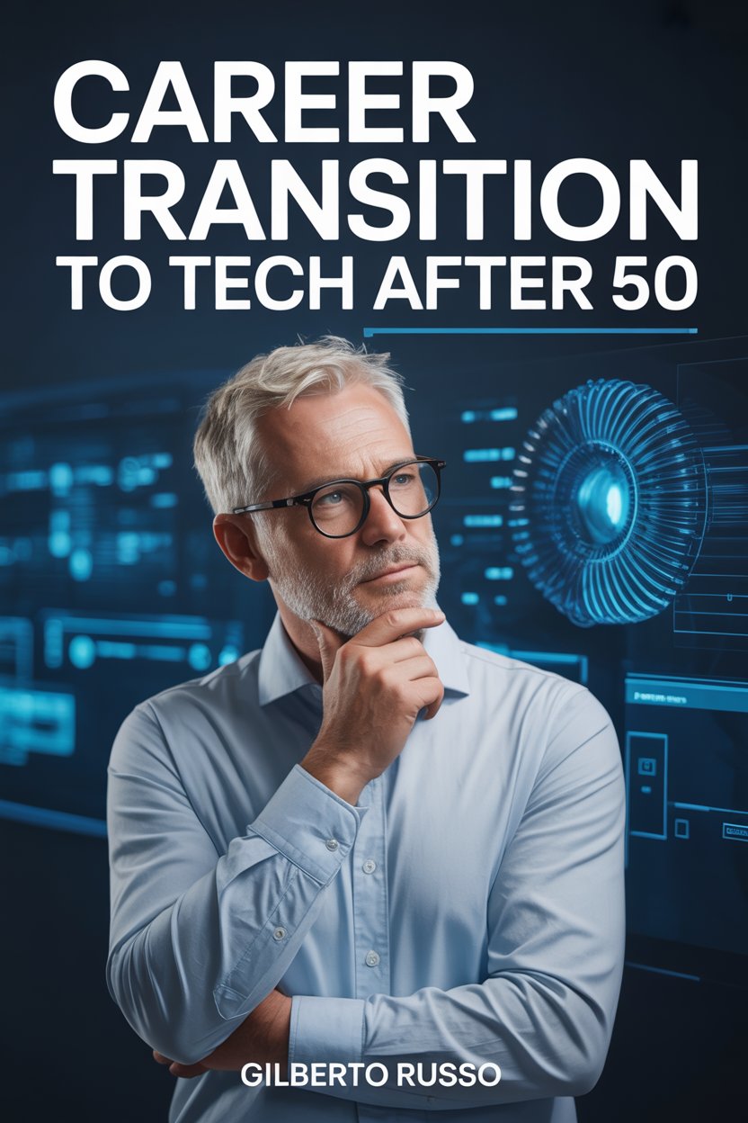 Ebook Cover — Career Transition to Tech After 50