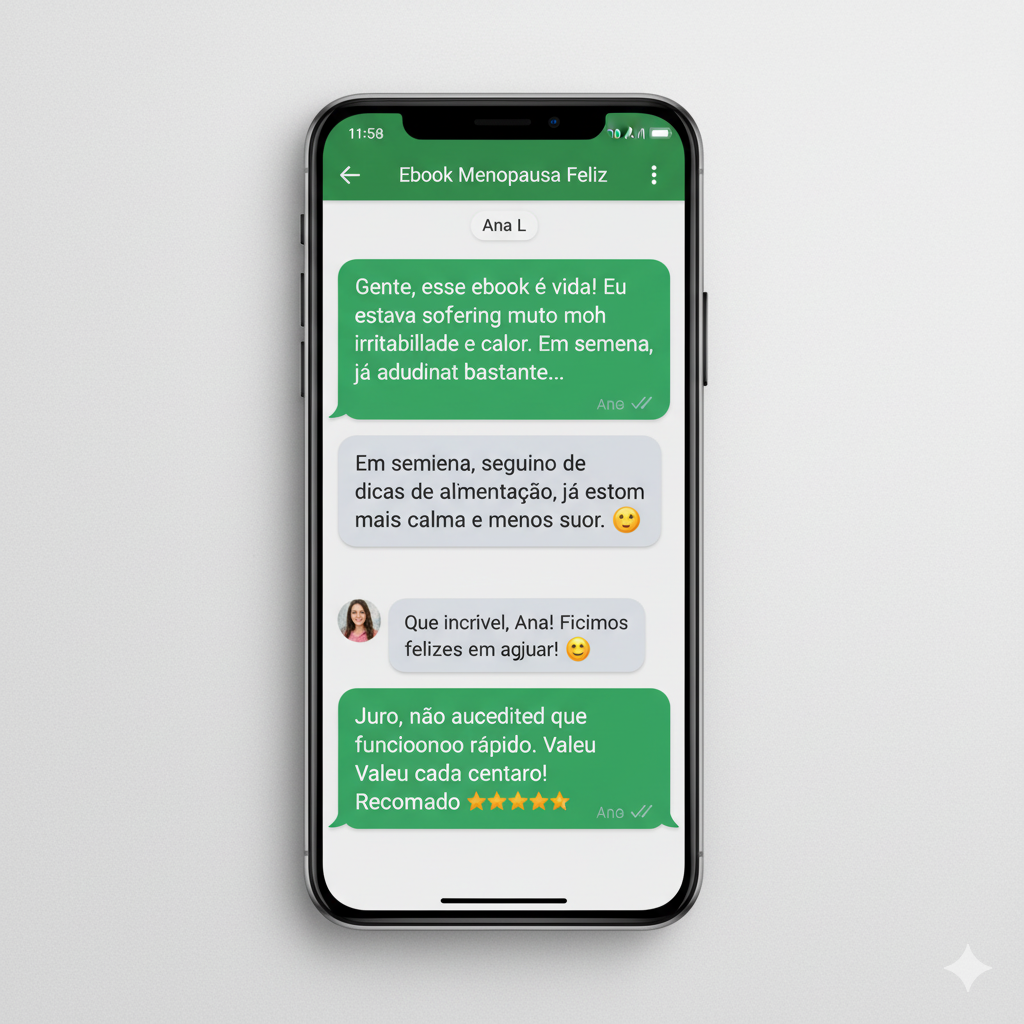 Depoimento WhatsApp - Sono e Ansiedade